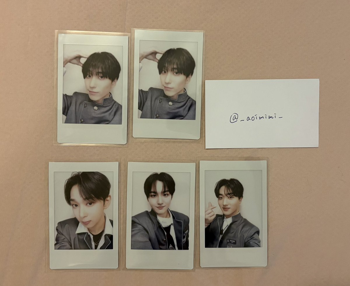 _aoimimi_'s tweet photo. PRODUCE 101 JAPAN 新世界 日プ タワレコ ランダム 交換 チェキ風カード フォトカード

【譲】チェキ 髙松敬祐 イヒョンジェ リュウカイチ 横山奏夢
【求】各種小野慶人

渋谷手渡しもしくは郵送
お心当たりのある方はご気軽にご連絡お願いいたします。

#日プ新世界 #日プ新世界交換 https://t.co/yslQYlJq5r
