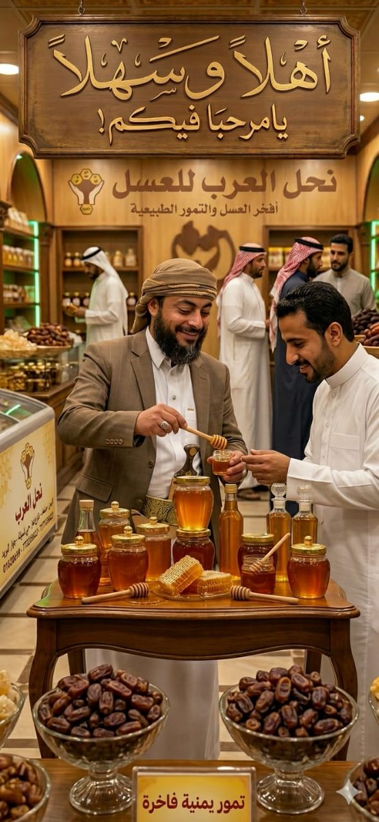 nhl_rb's tweet photo. 🔥 أقوى عروض نحل العرب وصلت 🔥
🍯 عسل يمني أصلي 100%
🌴 تمور فاخرة بطعم لا يُقاوم
إذا تدور الجودة الحقيقية… فأنت في المكان الصح
تذوق مرة… وترجع لنا كل مرة! 
✨ أسعار منافسة
📍 العنوان:
اليمن – صنعاء – شارع تعز – حي شميلة – جوار البريد
📞 للطلب السريع:
772256622 – 777526622 – https://t.co/zDcA0CZDjF