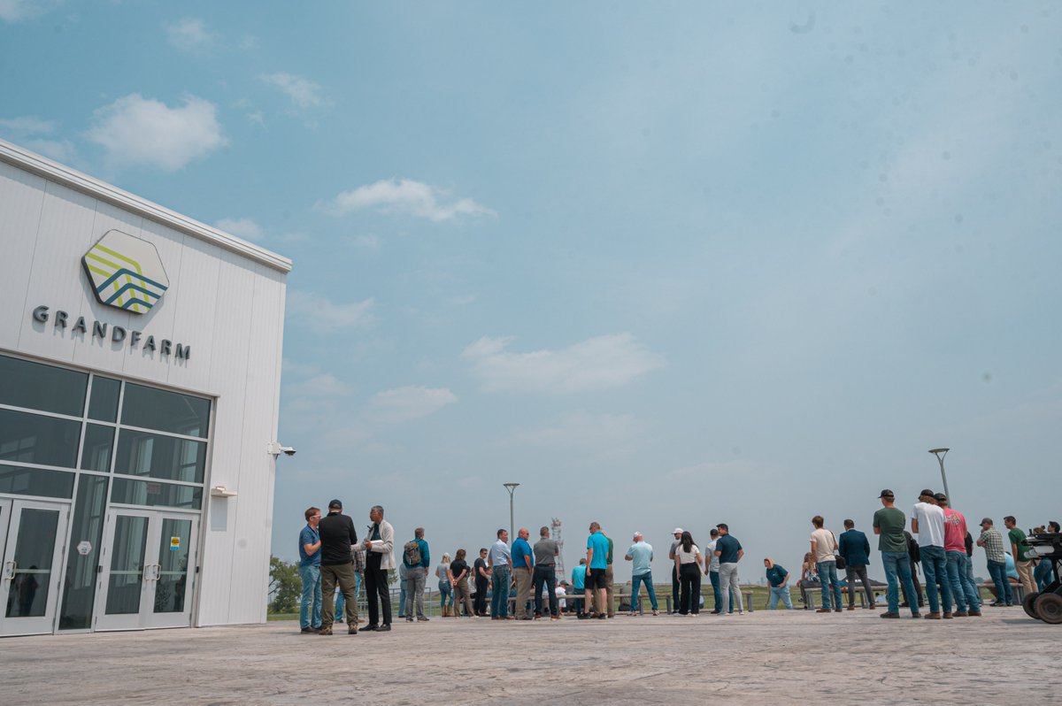 emergingprairie's tweet photo. The snow this week has us dreaming about summer at the Grand Farm Innovation Campus. 

From field trials to events that bring our ecosystem together, we can't wait for another incredible season (and hopefully some sunshine 😉). https://t.co/FV5DmTGFGo