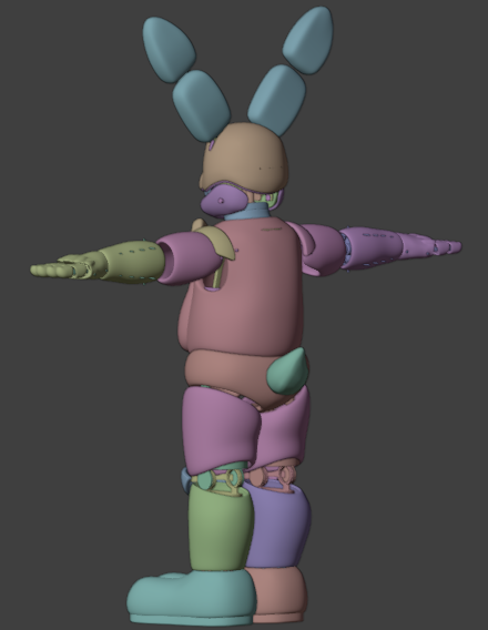 springlocks are so difficult and more if i  want work in real life #FNAF #3dartwork #fnafanart #fnaftwt