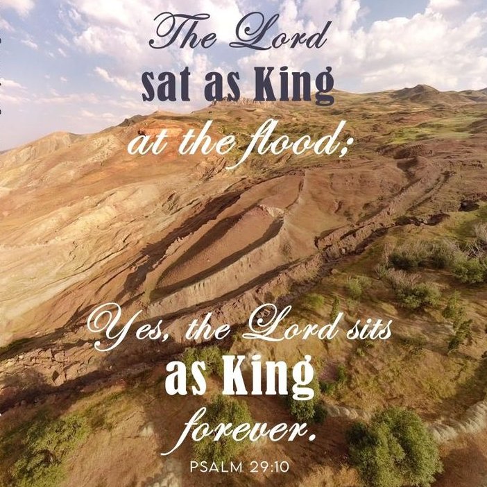Every storm you're in right now — He is seated above it. Not panicking. Not scrambling. Reigning. He has not been moved from His throne. 

#HeReignsStill #EnthroneAboveTheStorm