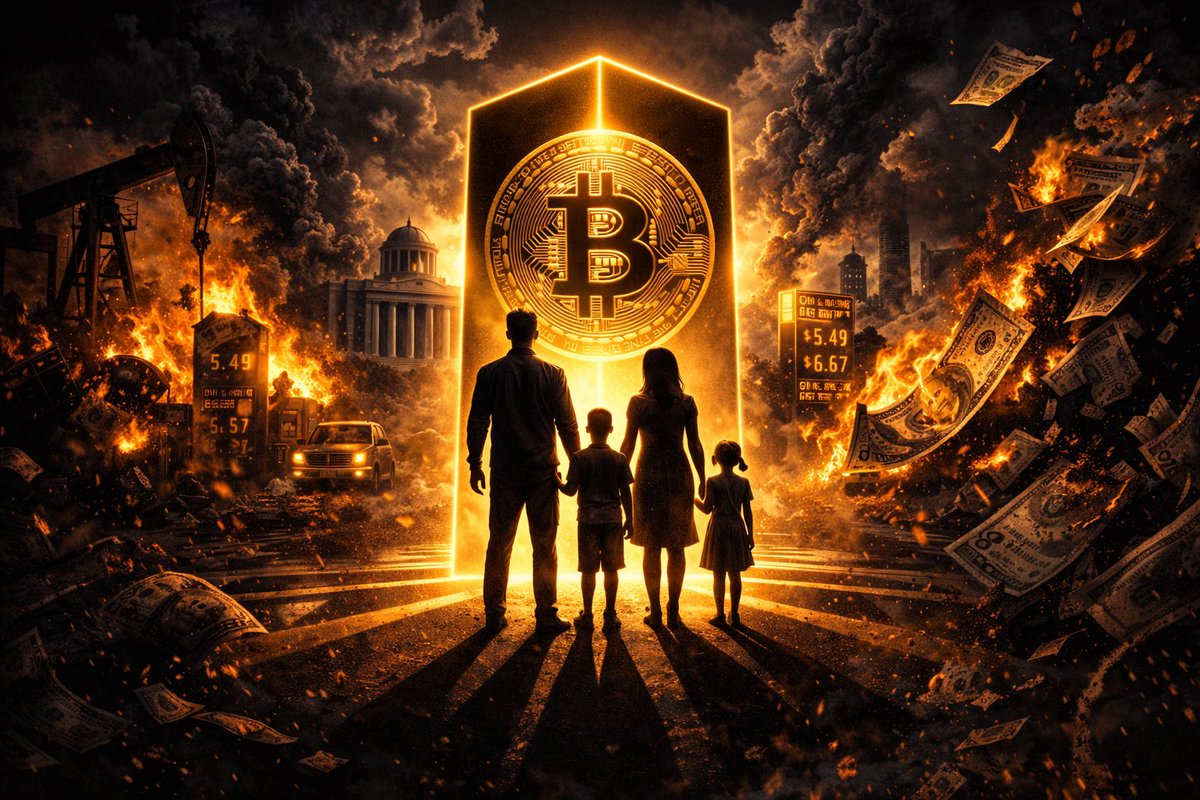 BitcoinWealth's tweet photo. The System Breaks Your Savings in Slow Motion

Oil spikes.

Prices rise.

Jobs stay firm.

The Fed stays trapped.

And the people who did everything right get punished anyway.

They worked.

They saved.

They waited.

Then war, debt, and inflation reached into their pocket without asking.

This is what broken money does.

It turns discipline into loss.

It turns patience into pain.

It turns honest labor into collateral damage.

Bitcoin matters because it does not ask a central bank for permission to tell the truth.

No bailouts.

No surprise dilution.

No political memory hole.

Just rules.

When the cost of energy, debt, and empire rises, you find out fast what money is made of.

Bitcoin was built for that test.

Protect your time before the system reprices your life.

Stop measuring wealth in units they can print.

Start storing it in money they cannot change.