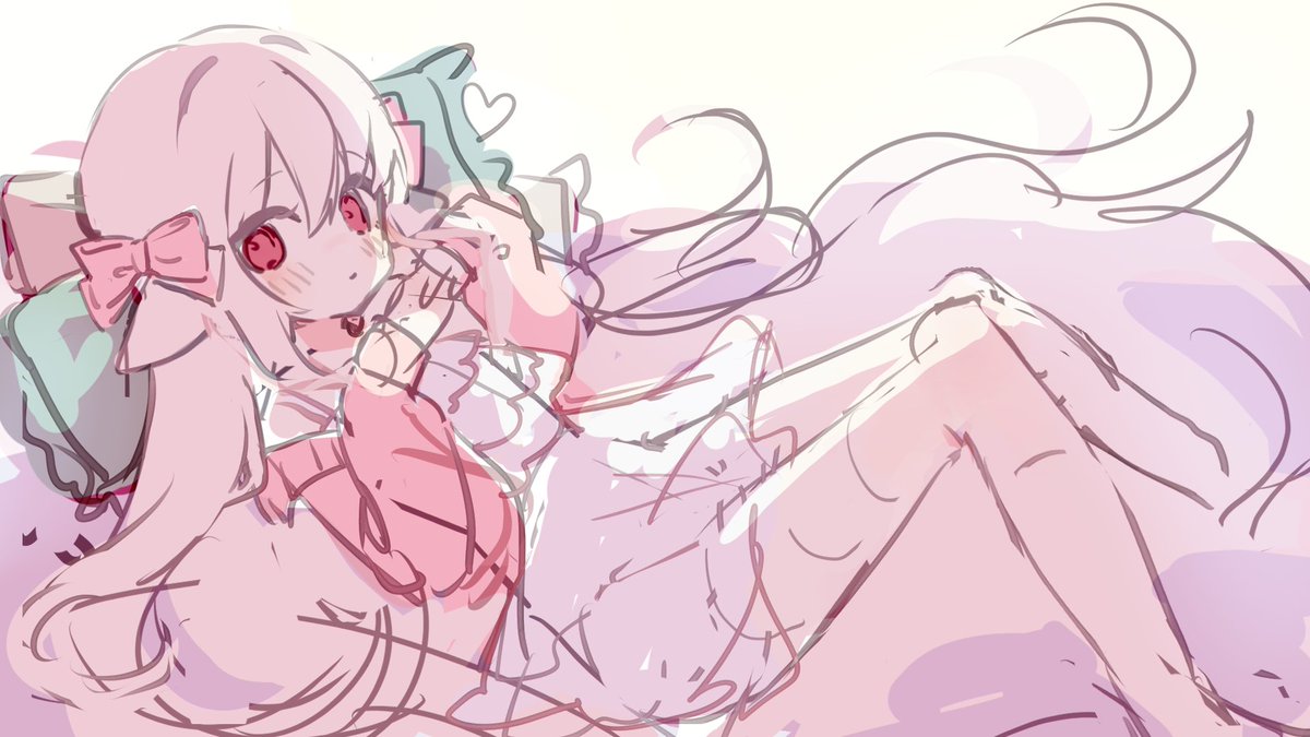 Yuniruno's tweet photo. ラフ💗 #イラスト https://t.co/j1Aw6yeWzn
