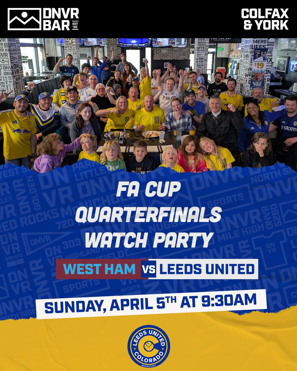 bobarrington10's tweet photo. Can we solve the London riddle? Can we find ways to actually score goals? Can we build confidence for the run in? Let's answer these questions together!!  💛🤍💙
@LeedsUTDCO
@LUFC

🧇 Breakfast Specials 
🍻 Drink Specials 
🅿️ Parking Lot/Street
🚼 Children Welcome
🏳️‍🌈 All Welcome https://t.co/1py2kM7TaN