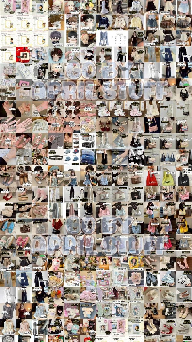 stuffsite's tweet photo. sells guyss aku lagi open pre order cute stuff dari china nih! katalog 500 up, dp dulu? bisa banget lohhh🤭🫶

💟fashion, doll, aksesoris, tas, sepatu, dll
✅Bersih INA
✅Persod
📆Close : 12 April

drop ur @ yaww!! [@gobyaprillstuff] https://t.co/CMQt5sAp0m