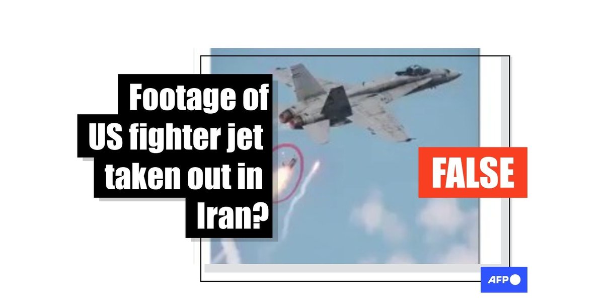 AFP Fact Check 🔎 tweet media