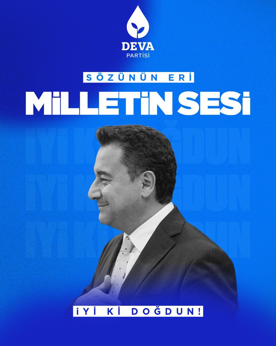 Deva Partisi Sivil Toplumla İlişkiler Başkanlığı tweet media