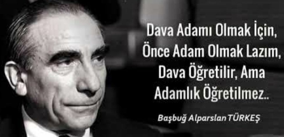 F__ERASLAN's tweet photo. “Kendinizi küçük görmeyiniz. Sizler büyük kuvvetsiniz. Vazifenizi hiçbir zaman unutmayınız. 
Kuvvet birliktir. 
Dâvamızın geleceği birliktedir. Birlik, beraberlik içinde olmaktır.”
Başbuğ Alparslan Türkeş, ruhu şad, mekanı cennet olsun.
#Başbuğ
#AlparslanTürkeş 
#MHP https://t.co/y8aWEf5vP1