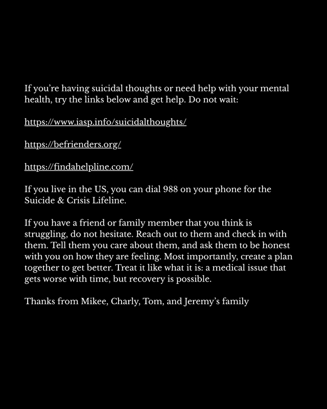 LambdaGenPosts's tweet photo. Last month we shared the news of the death of Underhell creator Jeremy "Mxthe" Faucomprez.

It is with great sadness that today we have learned that ...

By LambdaGeneration in Half-Life / News https://t.co/RPyNWz7dtE #halflife #news https://t.co/V7041lB5fJ