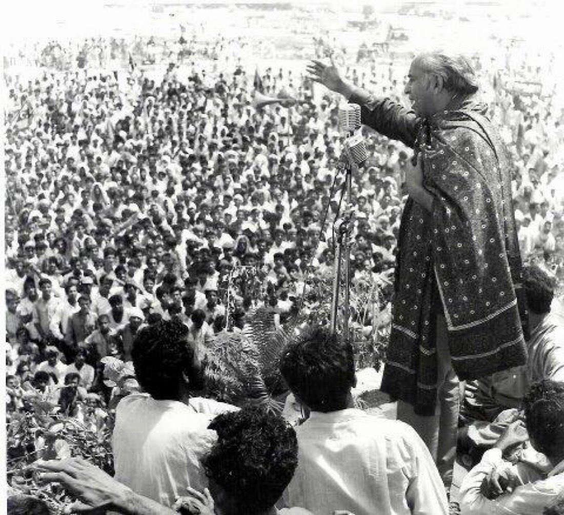 MaleehaManzoor's tweet photo. Salam to the hero who made Pakistan’s defense invincible. The very reason that we stand tall today. #SalamShaheedBhutto https://t.co/3PLCihCIyn
