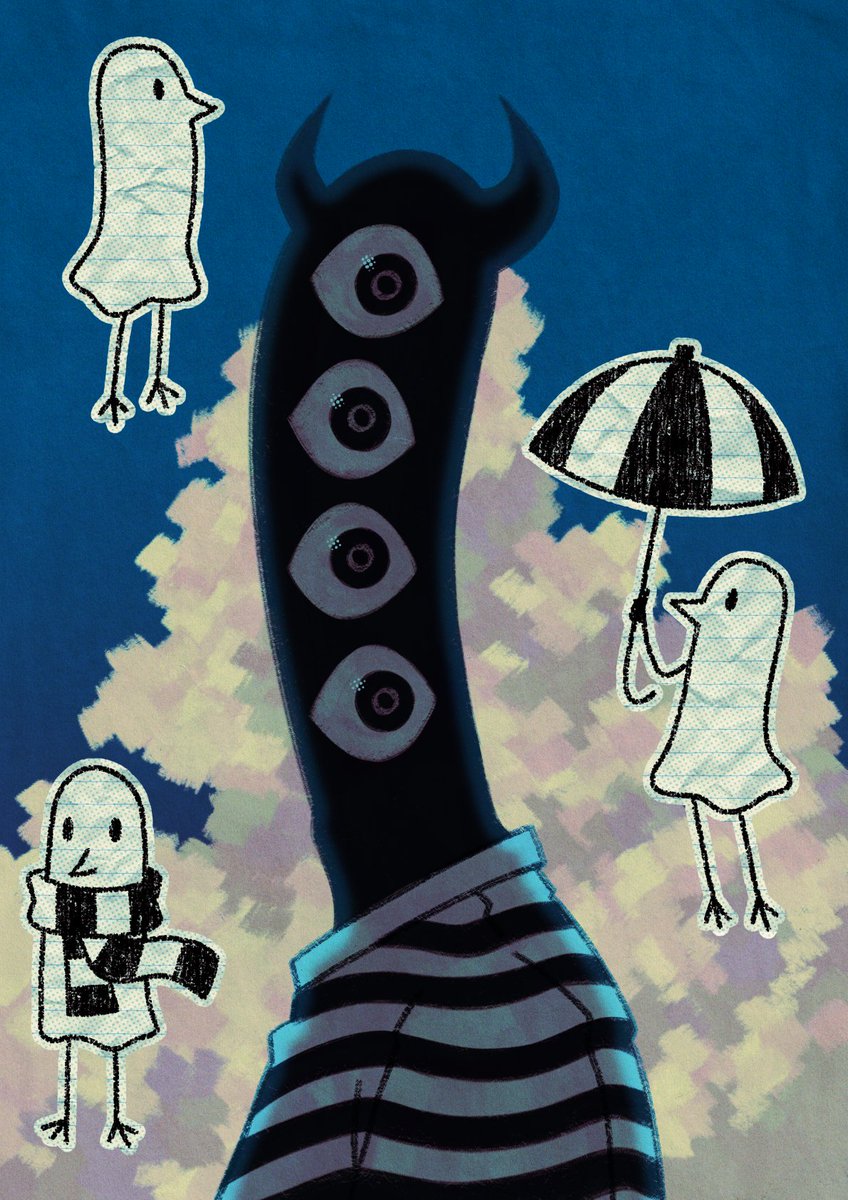 dear god, dear god, tinkle hoy

#oyasumipunpun #goodnightpunpun #fanart