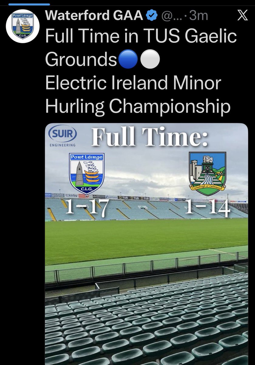 Déise Hurling Fans tweet media