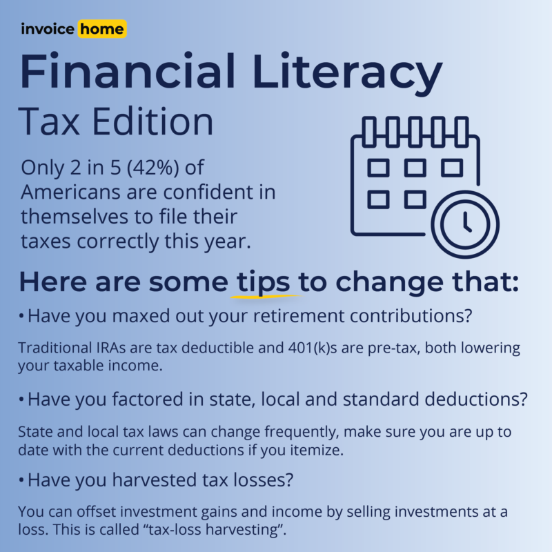 InvoiceHome's tweet photo. Happy Financial Literacy Month! Create, send, and track invoices with Invoice Home so you can stay organized and grow your business! https://t.co/Wp5wkX6ZkL