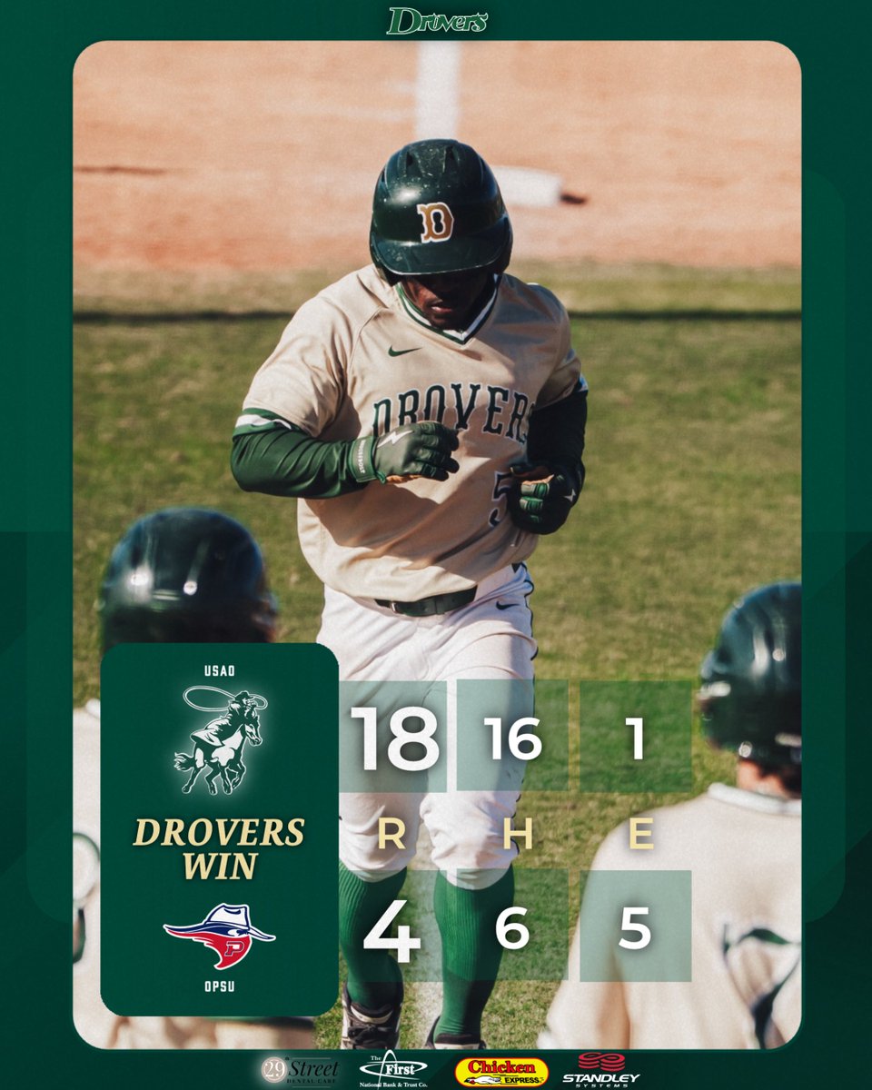 The Drovers open the series with a 𝗕𝗔𝗡𝗚!💥

#DroverDUB x #DroverNation🏇