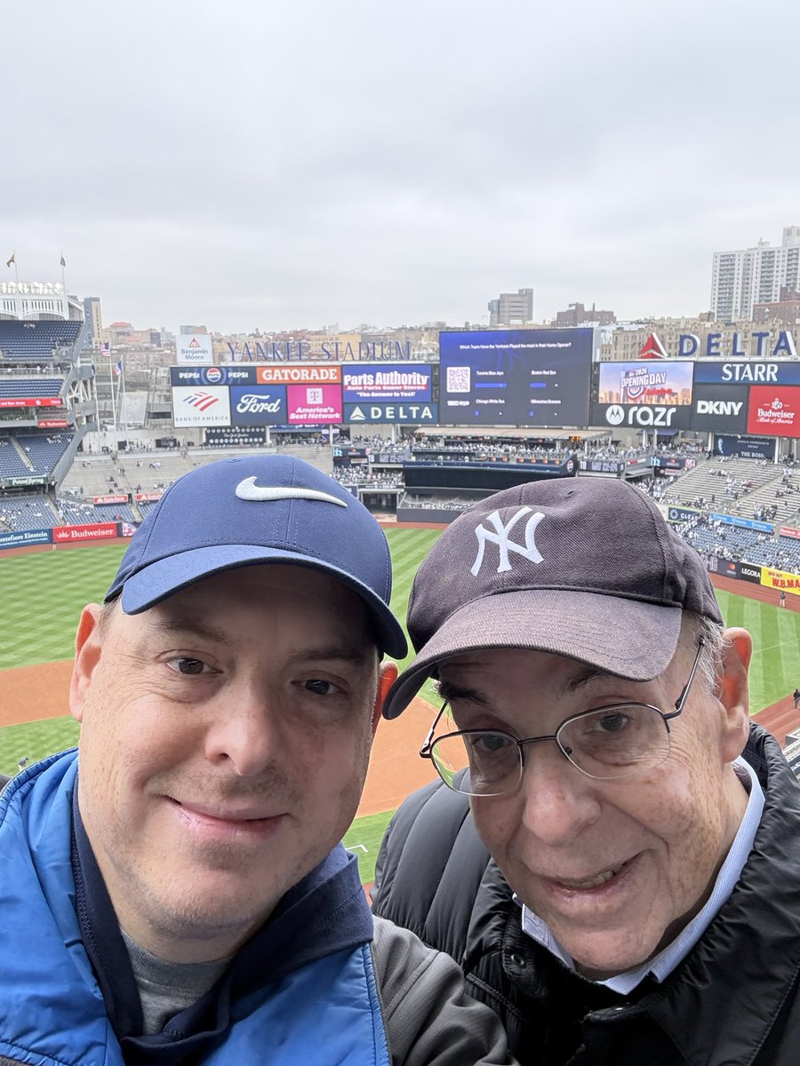 mscherb44's tweet photo. Opening Day in the Bronx!!! ⚾️ A "tradition unlike any other.” https://t.co/Pjme4wCQc4