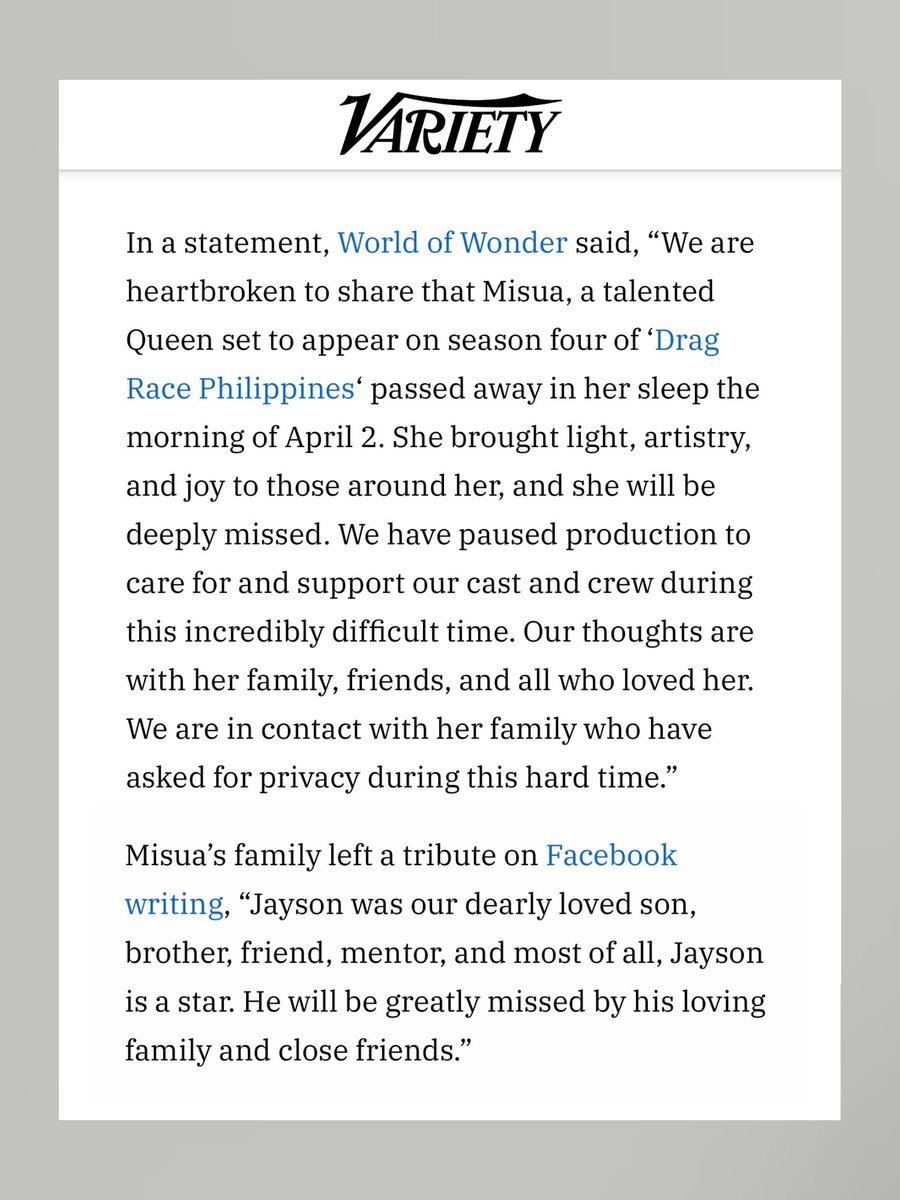 World of Wonder tweet media