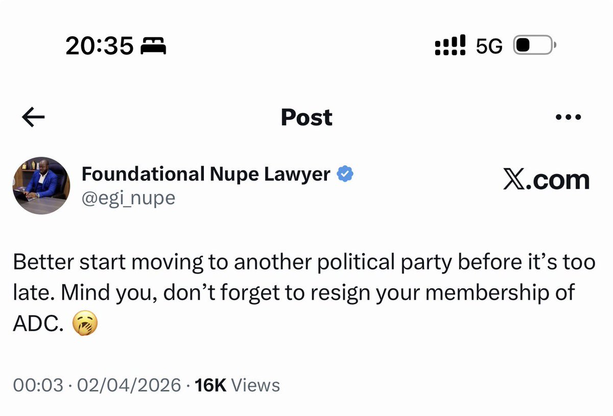 Foundational Nupe Lawyer tweet media