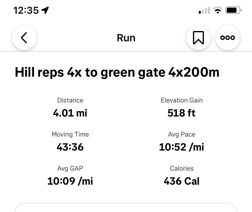 katiecakey123's tweet image. Hill reps done, rest day tomorrow! #runninggirl #justkeeprunning #runner #fridayfitness #easterweekend