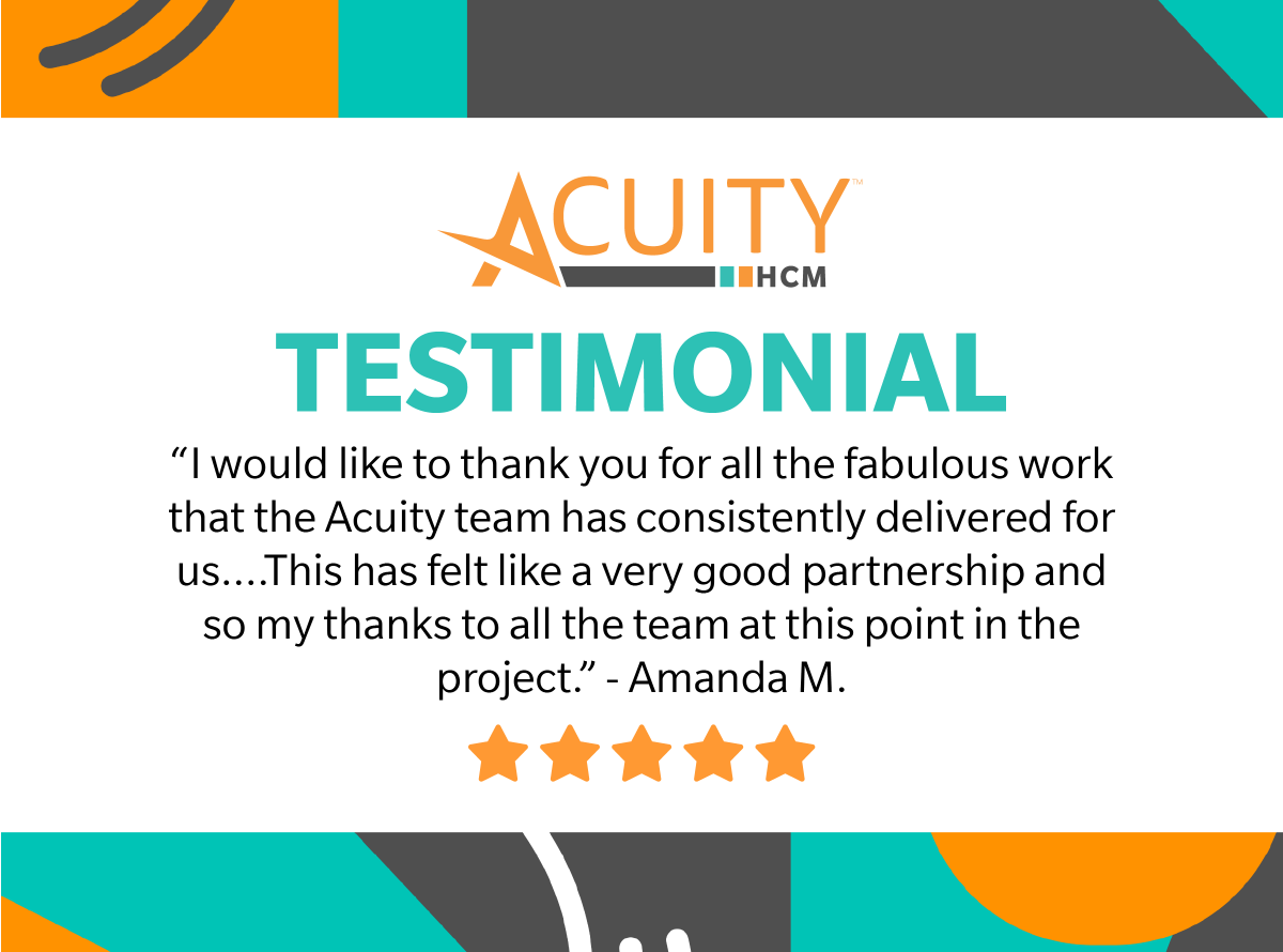 Acuity HCM tweet media