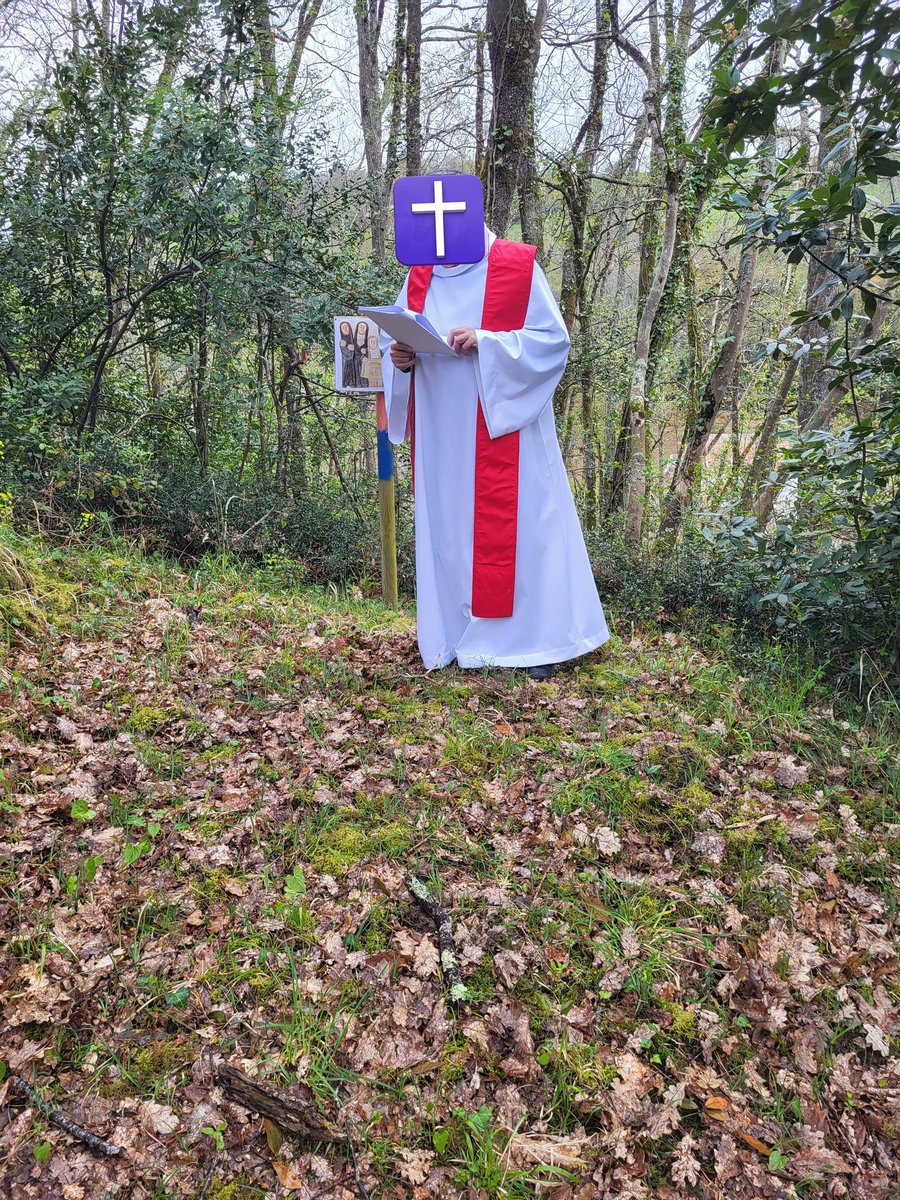 Chemin de croix totalement Gaulois.