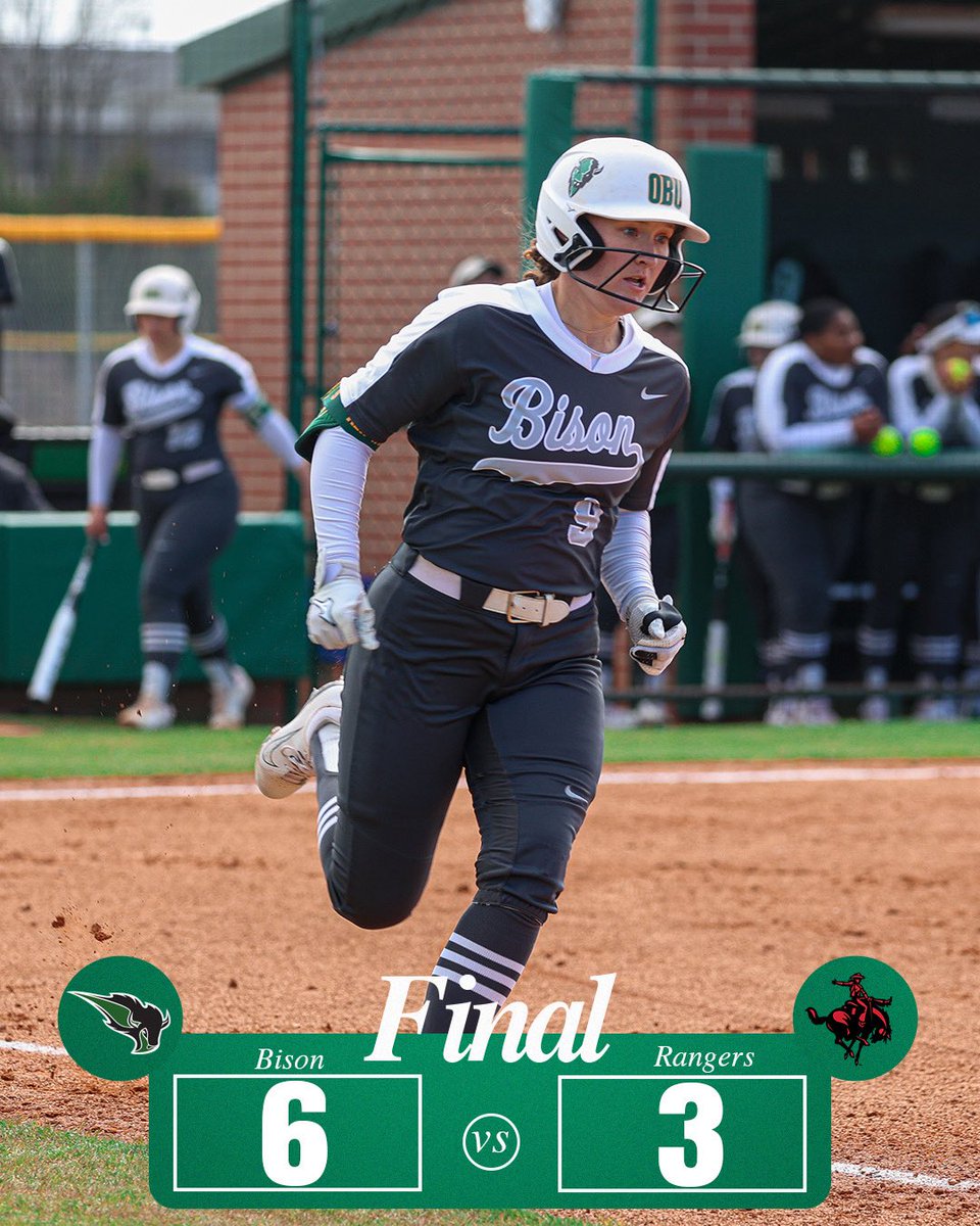 OBU_Softball's tweet image. Two down! One more to go! 💪 

#OnToVictory