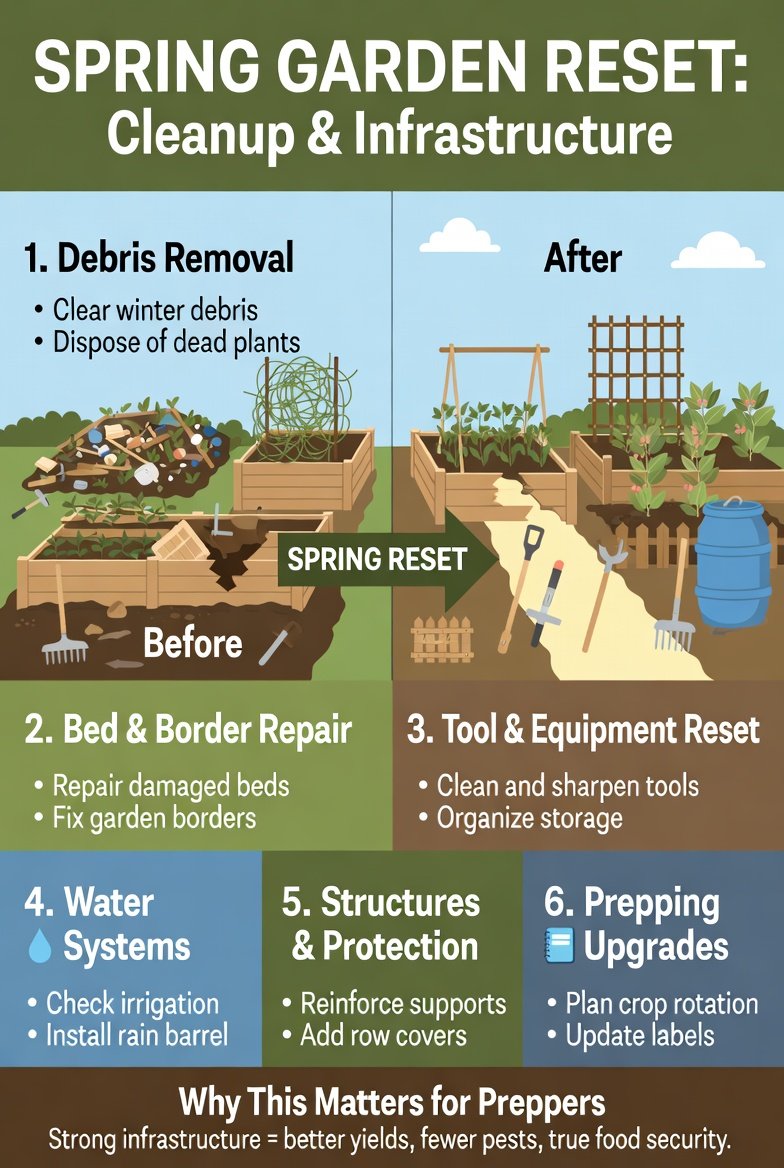 wefwantuded2030's tweet image. Time to clean it up before you plant.  What are you planting this year?  #PrepperMom