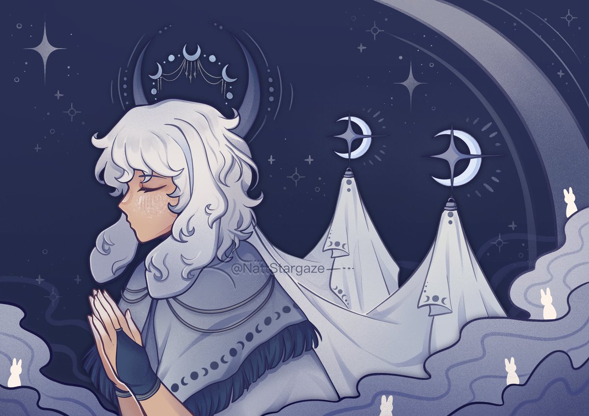 NattStargaze's tweet photo. Prayers of the moon
#originalcharacters #oc #illustration #s7arx https://t.co/houlT4SDKV
