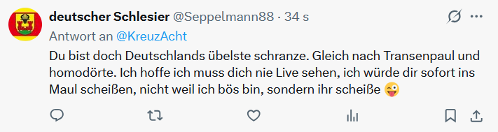 Kreuz Acht tweet media