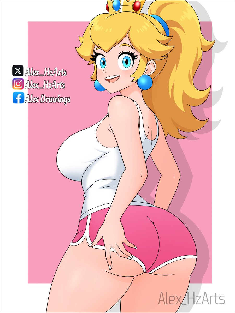 A cute drawing of 🌟🩷PRINCESS PEACH🩷🌟 wearing a casual outfit. | It definitely has its charm (⁠.⁠ —ᴗ⁠ —.⁠)✨

#digitalart #PrincessPeach #supermario  #Nintendo #Anime #model #popular #comissionart #sfwart #Peach #commission #fanartdrawing #Sports #drawing #digitalartworks
