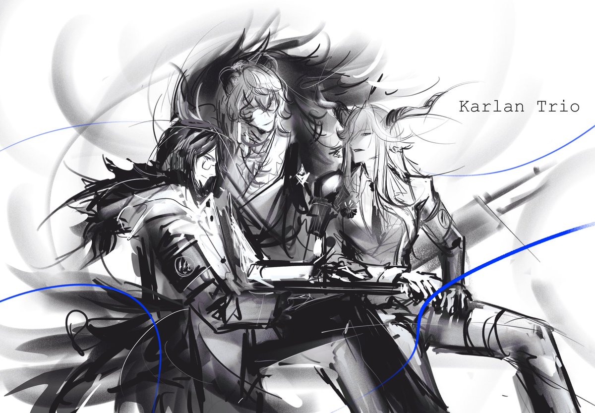 Karlan Trio
#Arknights