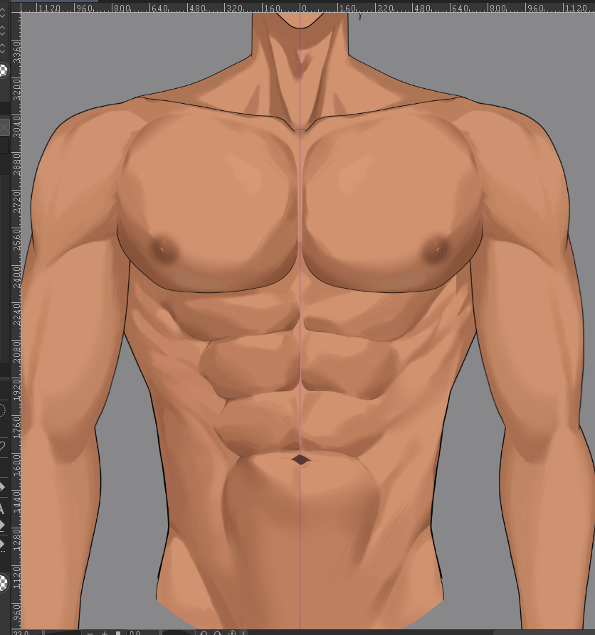 Rinimint's tweet photo. Torso 😳 

#L2Dmodel · #L2Dwip https://t.co/oZNyPyQbzR