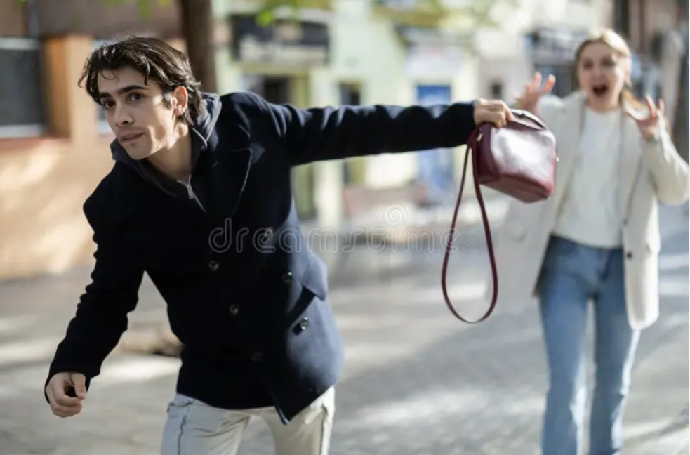 JimSiepe's tweet photo. Snatch and Run Crimes
Understanding, Prevention, and Advice

What Is a Snatch and Run?
Snatch-and-run crimes have affected many people, often as they go about their daily lives. These incidents typically occur when a person is walking to work or heading to a shop, and suddenly, seemingly out of nowhere, an individual appears, grabs their bag, and disappears within seconds.

How Snatch and Run Differs from Armed Robbery
It is important to distinguish snatch-and-run offences from armed robberies. In the case of a snatch and run, the perpetrator does not use a weapon to threaten the victim or force them to hand over their belongings. Instead, the thief relies on surprise and speed, often already running as they pass the victim or breaking into a sprint the moment they seize the bag. The element of surprise gives them a significant advantage.

Advice for Reducing Risk
There is a wide range of advice on how to protect yourself from snatch-and-run crimes. Suggestions include carrying your bag in front of you, letting the thief take the bag to avoid being pulled over during the robbery, and using a bag with a strong strap.

Possible Prevention Methods
While there is no guaranteed way to prevent a snatch-and-grab, certain strategies can lower the likelihood of falling victim to such a crime. For example, placing your bag between yourself and an obstacle, such as a wall, railing, or even a companion, can make it more difficult for a thief to access your bag. By positioning your bag as the 'filler' in the sandwich, you reduce its vulnerability.

Impact of Prevention Methods on the Thief
This approach means the thief would need to stop, grab the bag, and potentially engage in a tug-of-war. The perpetrator would have to snatch the bag, turn around, and run. He could not be certain who might be behind him, and if there were witnesses, they would have seen his actions. The thief would then have to escape towards these onlookers, which could discourage him from attempting the crime.

Why Snatch and Run Occurs
Bag snatching tends to be a matter of chance, as the thief usually has no knowledge of the bag’s contents. It is easier for a thief to follow a victim during their normal routine, then run past and grab the bag as they go.

No Set Rules, Only Principles
There are no definitive rules when it comes to bag snatching. The principle to remember is that a bag surrounded by open space is much easier to steal than one placed between a person and a wall.