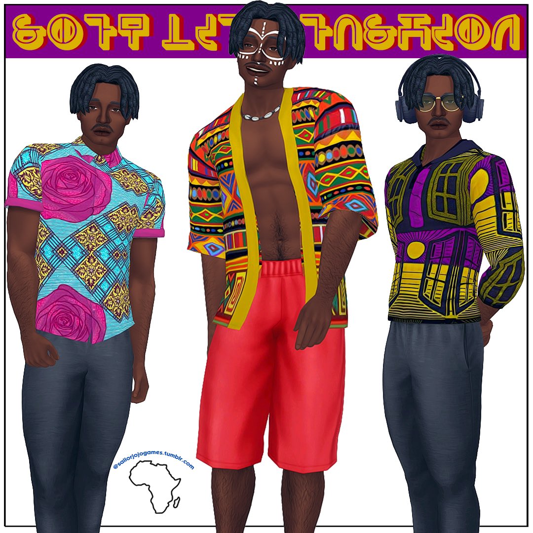 Soft Life Fashion- Africana CC mini LOOKBOOK 

Many thanks to all the creative and talented cc creators 💕 who have been giving us Africana cc from day one

CC 🔗 in reply 💌