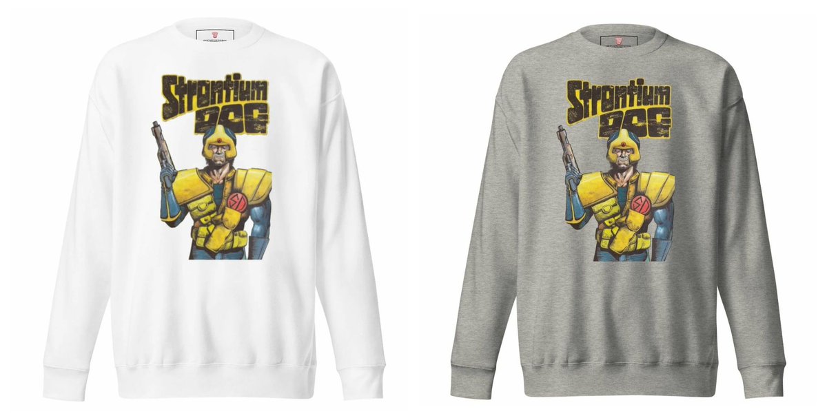 StrontD's tweet photo. ATTENTION DOGHOUSE!
Rebellion have released three new items of Strontium Dog merch!

They are available in sizes S-3XL for currently £33.99 (excl. shipping) from the Rebellion shop - https://t.co/5w8VaucNCo

Enjoy muties! 😊👍 https://t.co/dWrJKvklUR