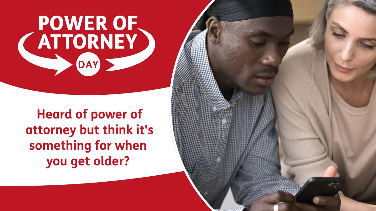 CarersScotland's tweet photo. Power of attorney isn’t about age; it’s about preparation.

It’s for all adults wanting someone they trust to make decisions on their behalf if they become ill, injured, or unable to manage (on a temporary basis or in the long term).

Find out more: https://t.co/SdSfqH0kMw https://t.co/cEoTK8zoTx