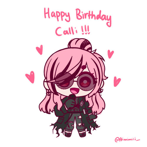 Happy Birthday Calli!!!!!!!

Thank you so much for always brightening my day. I will continue cheering you on, just like how you do for us Dead Beats!

🩷💀🎂

#callillust