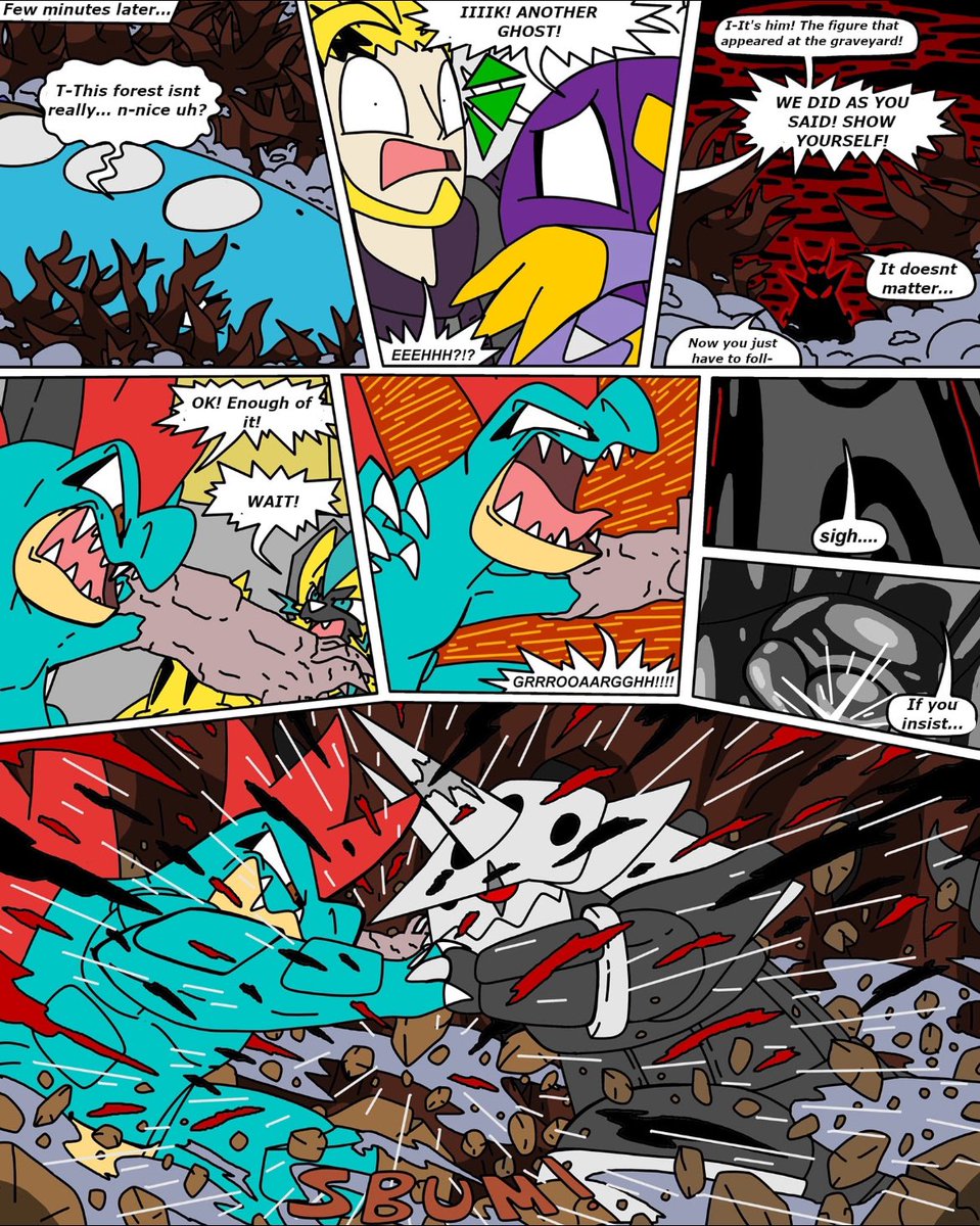 Paulbagnot's tweet photo. FOURTH PART OF THE THIRD OVA!! #Nietzsche (2/5) GOOD READ ^^

#Pokémon #pokémonday #Pokemon30Anniversary #Pokemonday2026 #PokemonWindWave #pokemonfanart #pokemonfanfic #Pokemon30th #arceus #chimecho #wailord #melmetal #ferrothorn #zeraora #feraligatr #aggron #pinsir #magcargo https://t.co/NwJaxDFdrN
