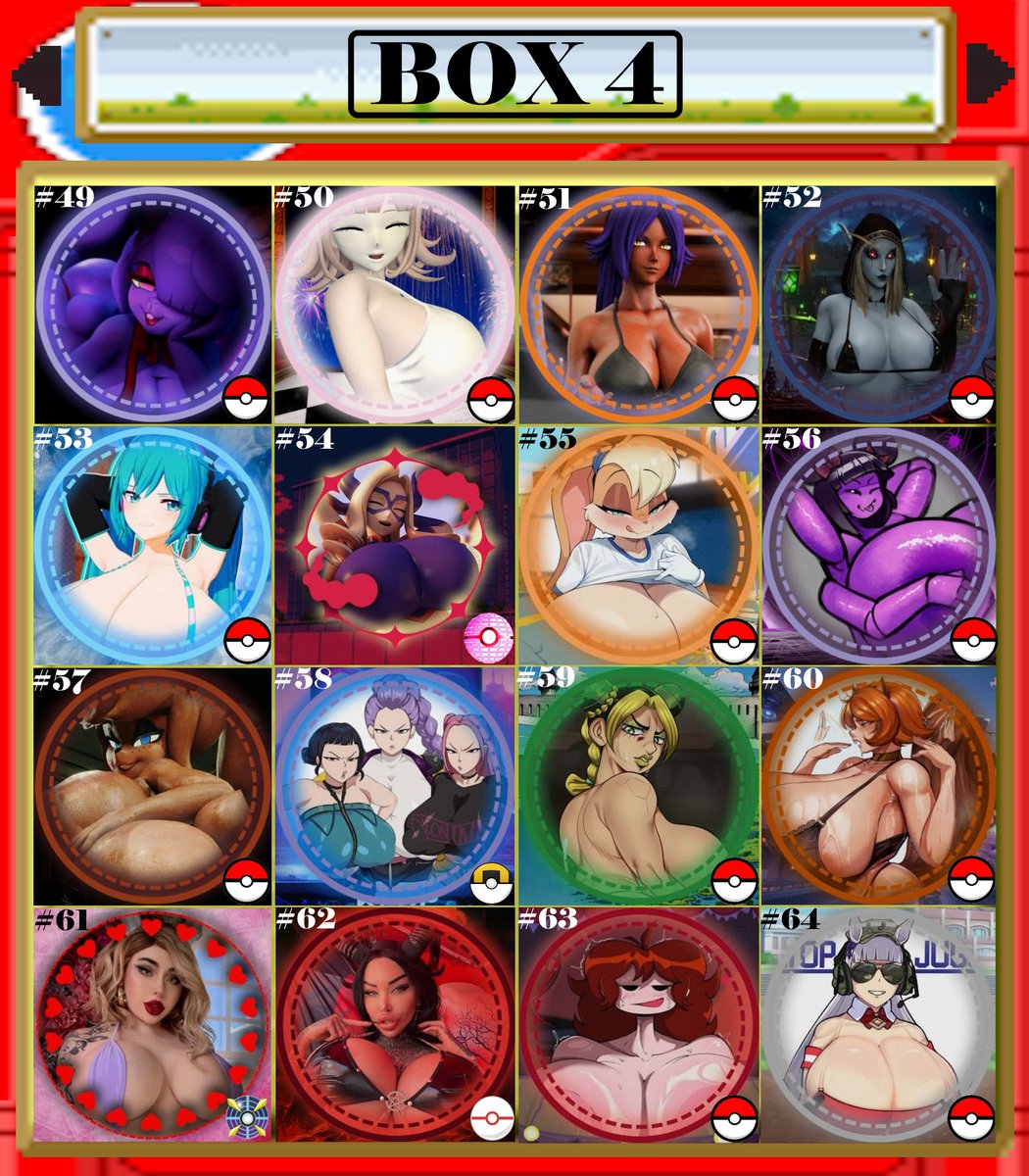 HypnoRMaster's tweet photo. BOX 4🏵️ https://t.co/vqGmOTJLVb