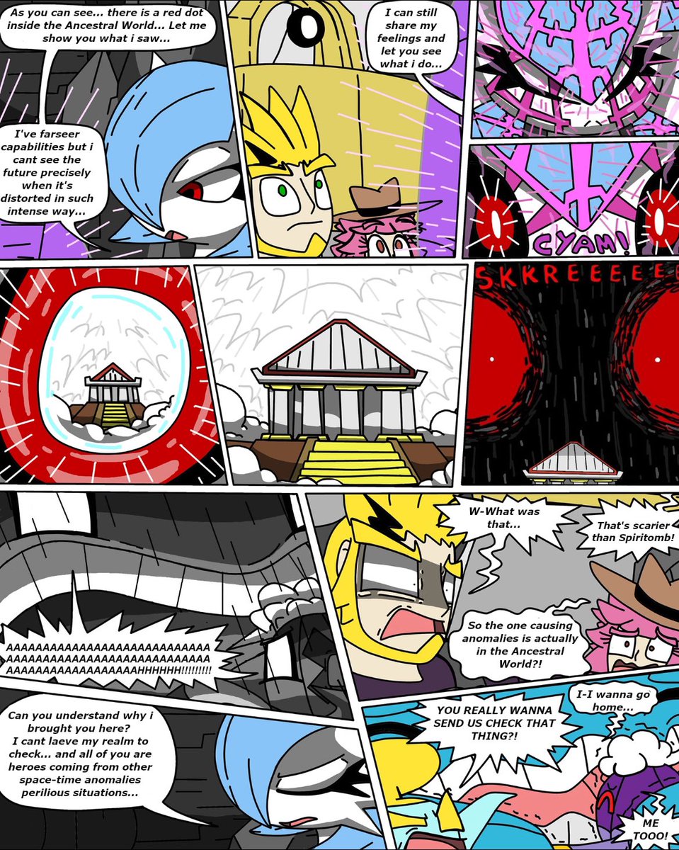 Paulbagnot's tweet photo. FOURTH PART OF THE THIRD OVA!! #Nietzsche (3/5) GOOD READ ^^

#Pokémon #pokémonday #Pokemon30Anniversary #Pokemonday2026 #PokemonWindWave #pokemonfanart #pokemonfanfic #Pokemon30th #arceus #chimecho #wailord #melmetal #ferrothorn #zeraora #feraligatr #aggron #pinsir #magcargo https://t.co/W771bZ1Aqf