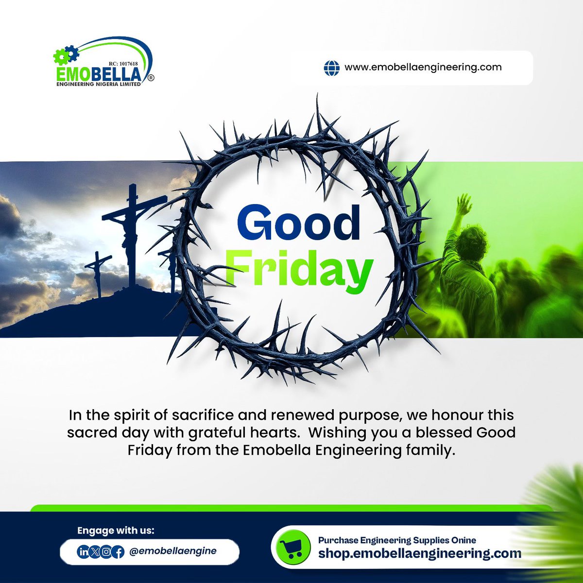 emobellaengine's tweet photo. Good Friday: a day for pause, not promotion. Sending peace to everyone observing. From all of us at Emobella https://t.co/FjnW7MiG4h
