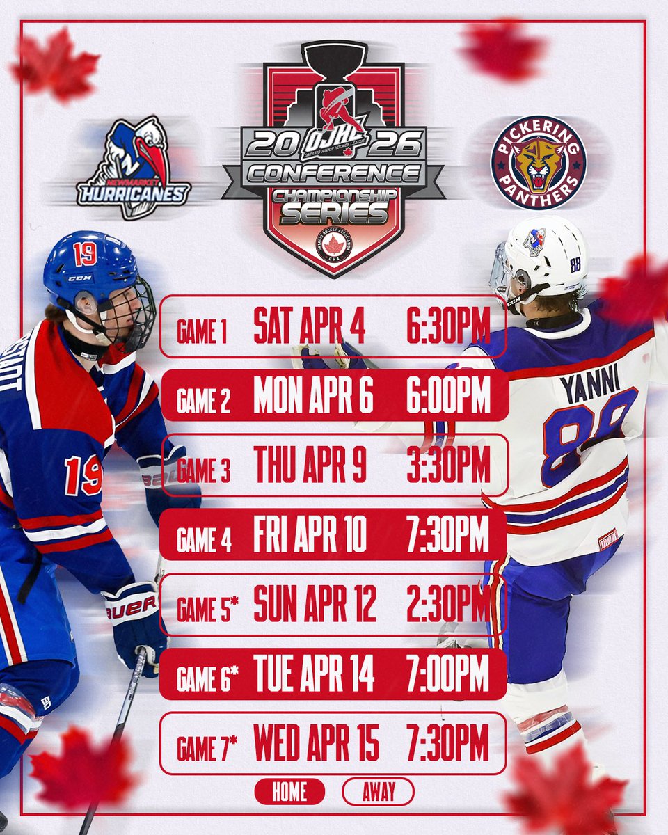 Newmarket Hurricanes Jr. A Hockey Club tweet media