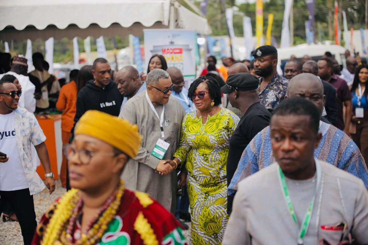 akosuawat's tweet photo. It was my privilege to welcome everyone to the Eastern Region this morning as we kicked off Day 1 of the Kwahu Business Forum. It is inspiring to see leaders and entrepreneurs from across the country converging here to share ideas that will transform the face of business in Ghana.

Our region is proud to play host, but the goals of this forum are truly national. From sustainable energy solutions to cutting-edge manufacturing, the partnerships being forged today are the building blocks of a more resilient and self-reliant Ghana.

The energy in the room today proves that when we empower our regions, we elevate the entire nation.

The journey to a more prosperous Ghana continues tomorrow. Join us! 📍 Kwahu Convention Centre