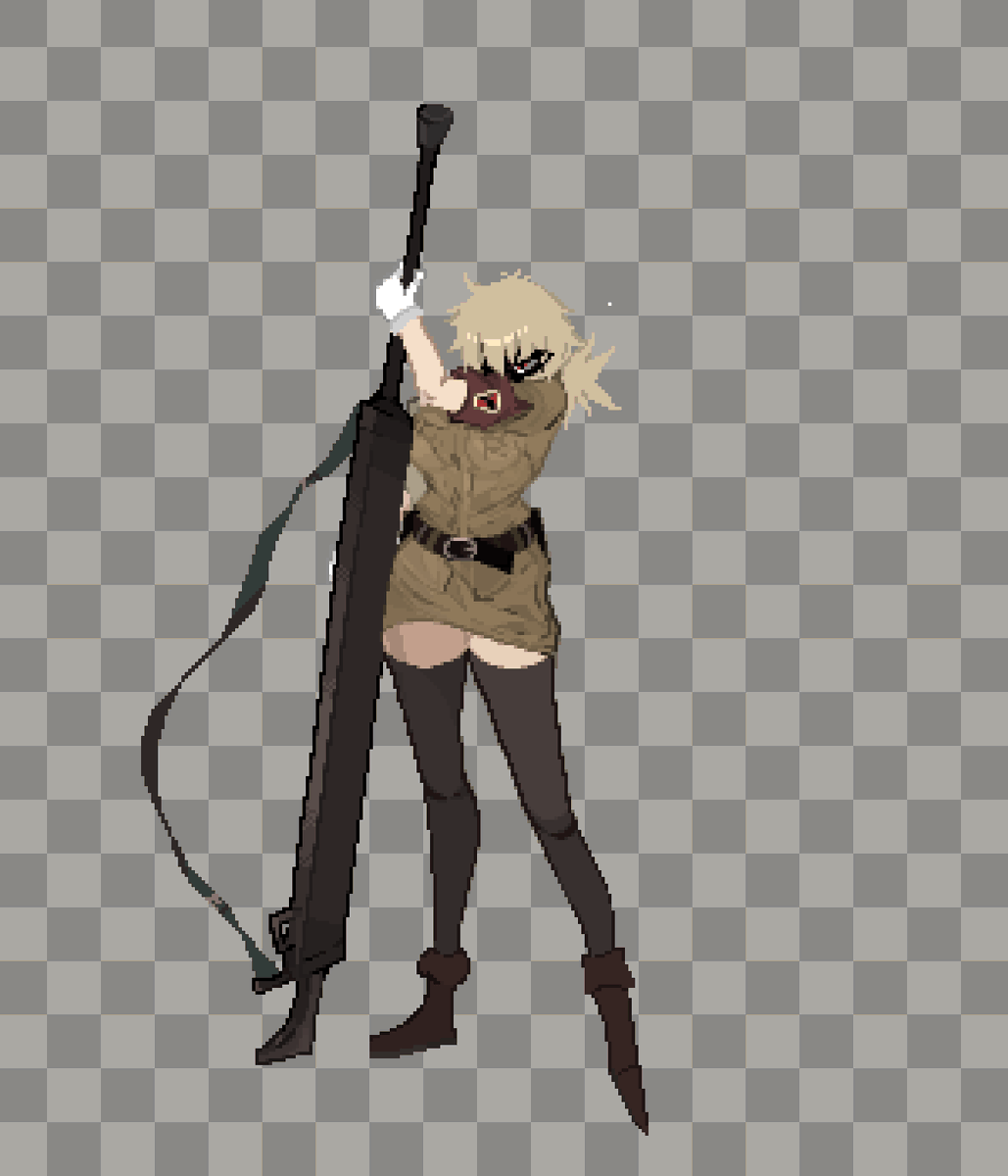 henapixels's tweet photo. Seras Victoria - Hellsing🦇
#pixelart #hellsing #ドット絵 https://t.co/0BXKYXwc73