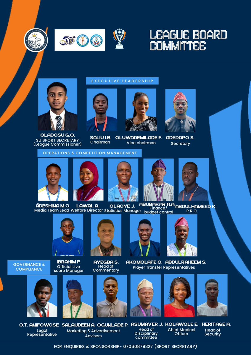 Unilorin SU Football League tweet media