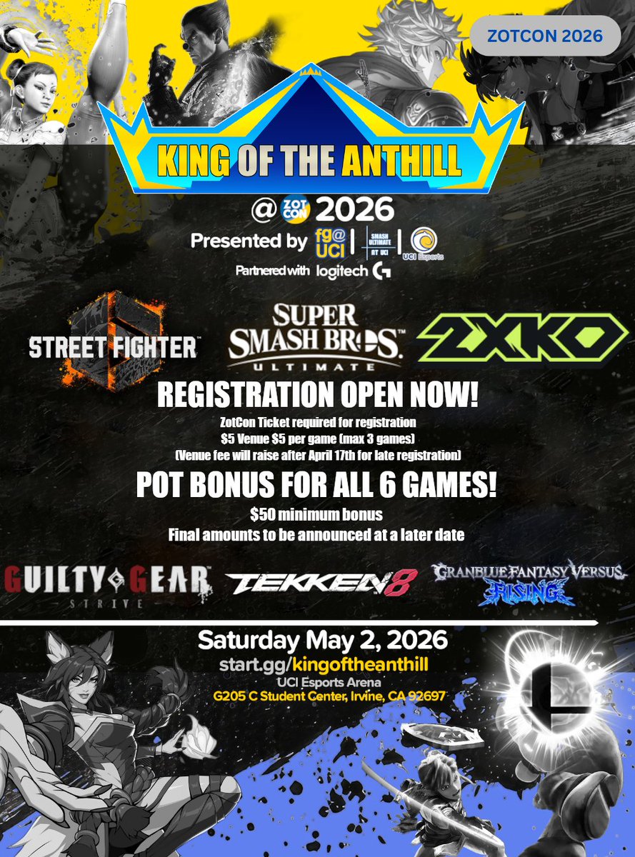 Fighting Gamers @ UCI tweet media