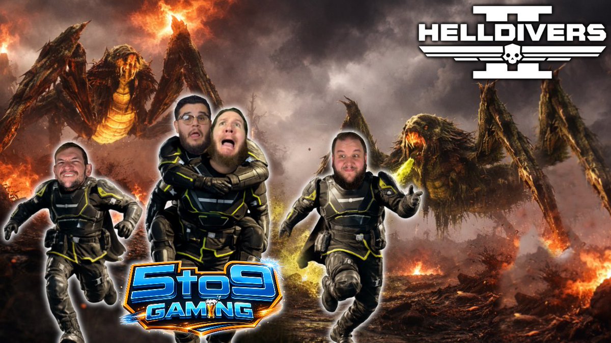 5to9_gaming's tweet image. New Helldivers video just dropped 🚨🔥  

Things got chaotic FAST… you already know how it goes 😅  

youtu.be/VDcyWzvkANs?si…

#Helldivers2 #Gaming #YouTubeGaming #NewVideo #Gamers