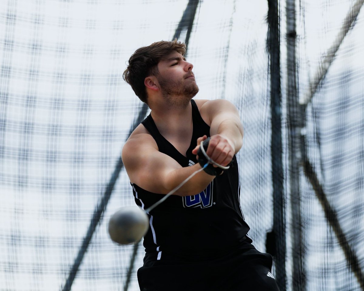 GVSUXCTF's tweet photo. Your new No. 1, 2 &amp; 7 in DII men's hammer😮‍💨

Sebastian Tesch (66.91m / 219-6), Michael Griffey (66.71m / 218-10) &amp; Lucas Lesher (62.99m / 206-8)throw personal-bests in hammer to move up in the NCAA DII rankings!

#AnchorUp | #ReadyForMore https://t.co/dFqrdR1TPK