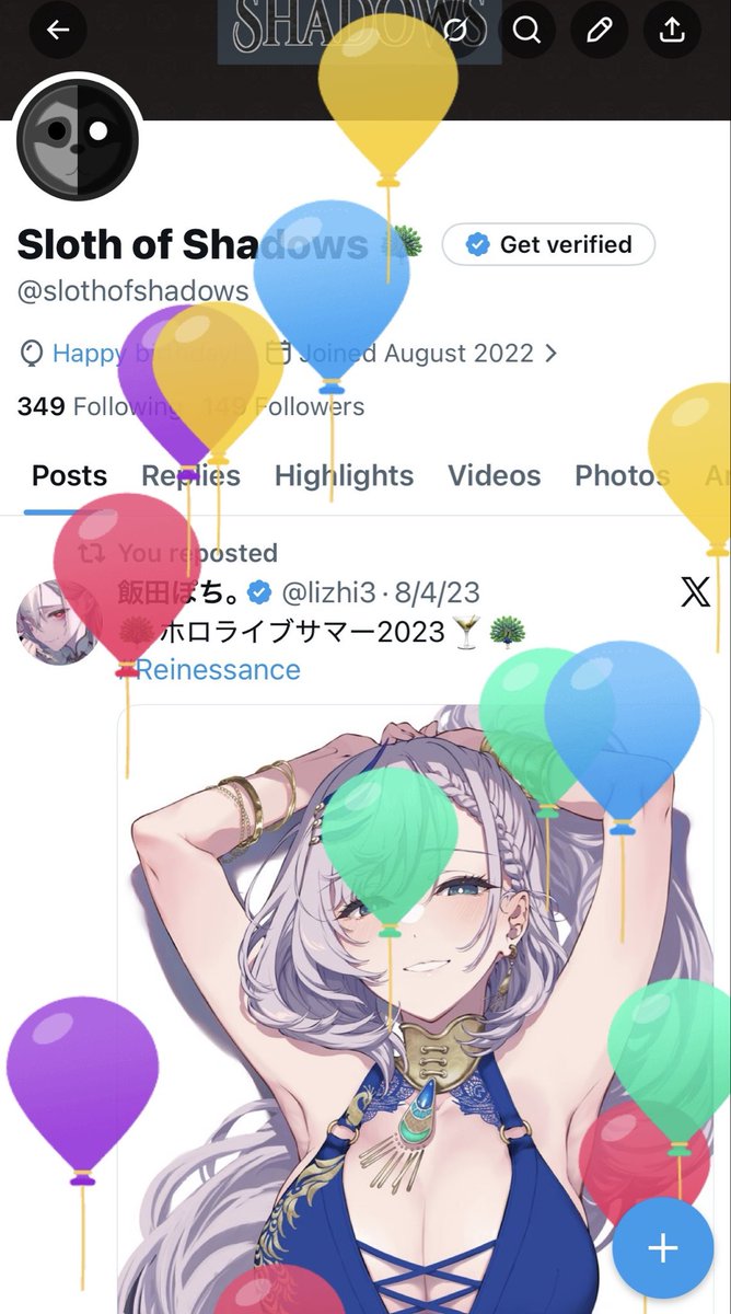 Sloth of Shadows 🦚 tweet media