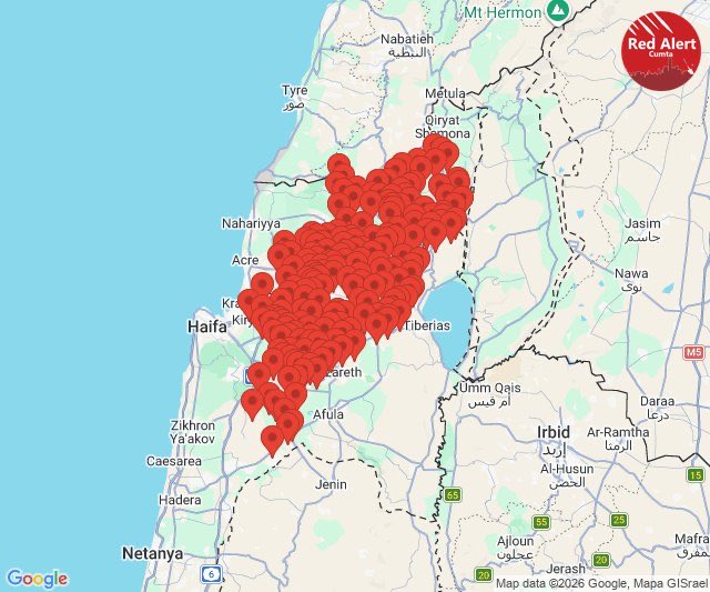RoyalIntel_'s tweet image. An Iranian attack in the Galilee