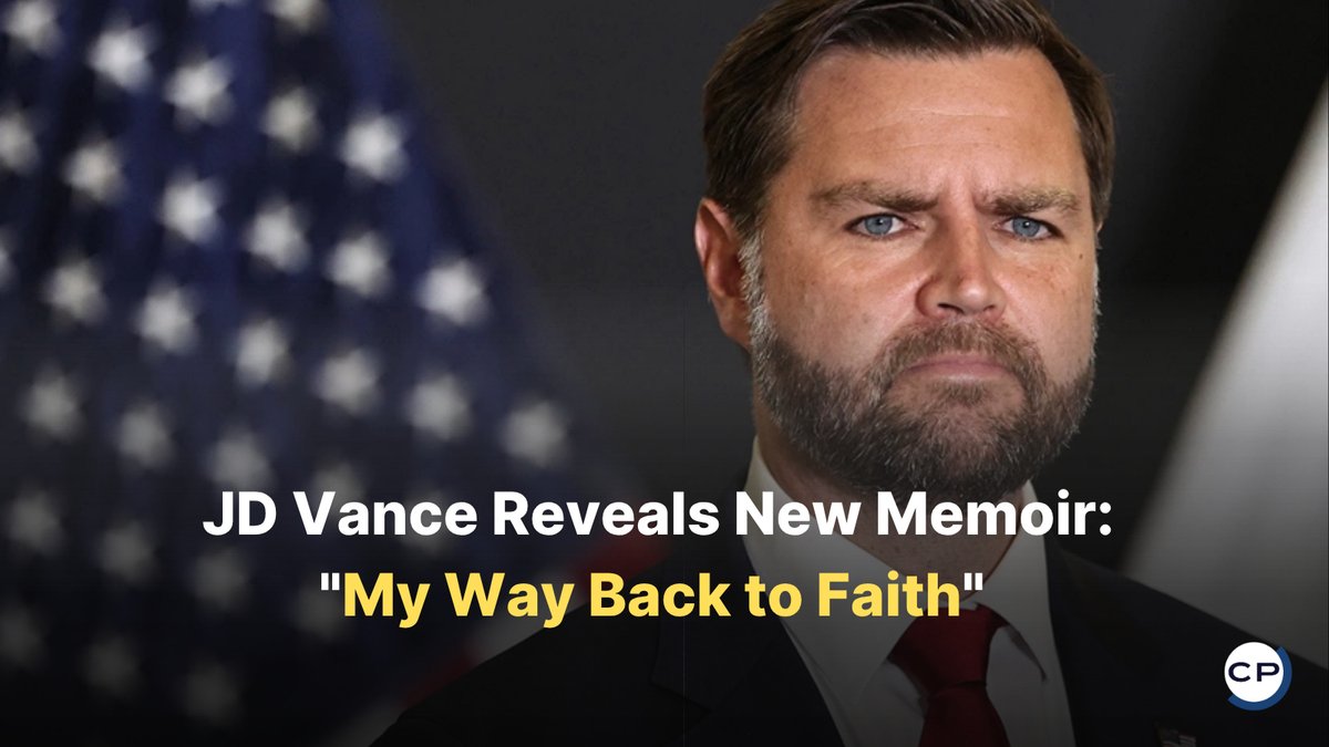 ChristianPost's tweet image. JD Vance announces memoir detailing his journey back to Christian faith after atheism.  
#JDVance #FaithJourney #HillbillyElegy #ChristianMemoir  

🔗 dlvr.it/TRsFsC